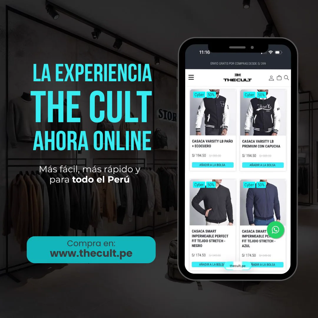 Contenido visual usado para comunicar una oferta comercial